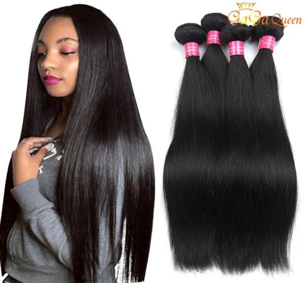 Mink Brasileiro Cabelo Liso Tecer 100 Não Transformados Cabelo Virgem Brasileiro Em Linha Reta Peruano Malaio Indiano Extensões de Cabelo Humano 3778330