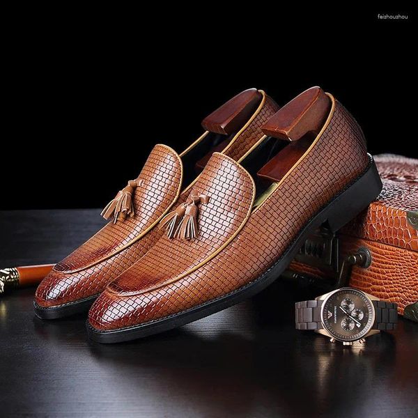 Мужские модельные туфли, мужские туфли в британском стиле, кожаные свадебные туфли-оксфорды на плоской подошве, формальные туфли, большой размер 37–48