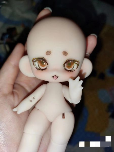 BJD-Puppe, 18 cm, bewegliche Puppe, japanischer Animationsfilm und Fernsehen, süße Puppe, Geburtstagsgeschenk, Kinderspielzeug, kostenlose Lieferung, Projekt 240219