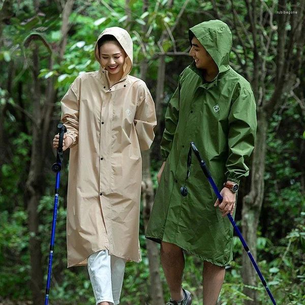 Yağmurluk moda geçirimsiz yağmurluk panço açık yağmur giysisi kamp yürüyüşü avcılık ghillie takım elbise seyahat şemsiyesi yağmur dişli tırmanışı
