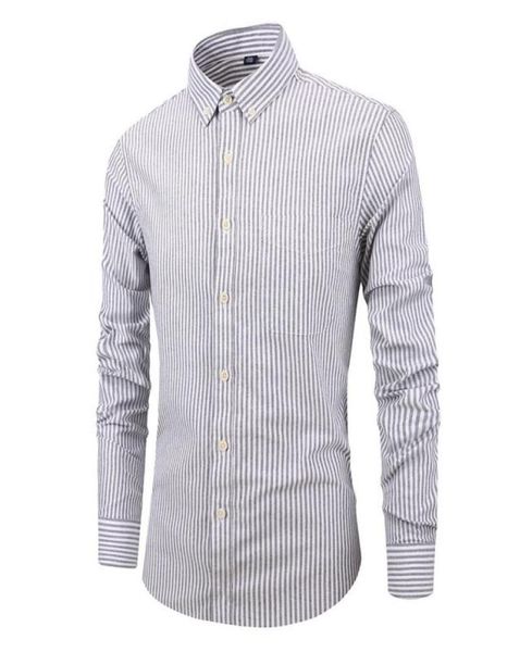 Men039s Slim Fit Manga Longa Vestido Camisa Europa Negócios Causal Fronteira Camisa de Alta Qualidade Noivos de Casamento Shirts3118385