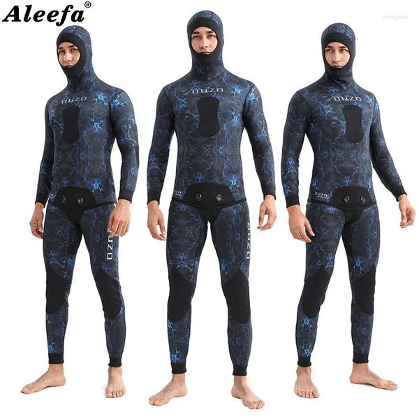 Roupa de banho feminina masculino 1.5mm/3mm caça submarina wetsuit camuflagem caça terno molhado inverno maiô perfeito para mergulho livre e surf