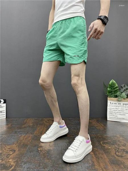 Shorts masculinos para homens correndo corredores homem calças curtas treinamento laranja secagem rápida ginásio esportes em calça 2024 ofertas designer cortos