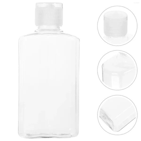 Dispensador de sabão líquido 5 unidades de garrafas plásticas recarregáveis multifuncional espremedor