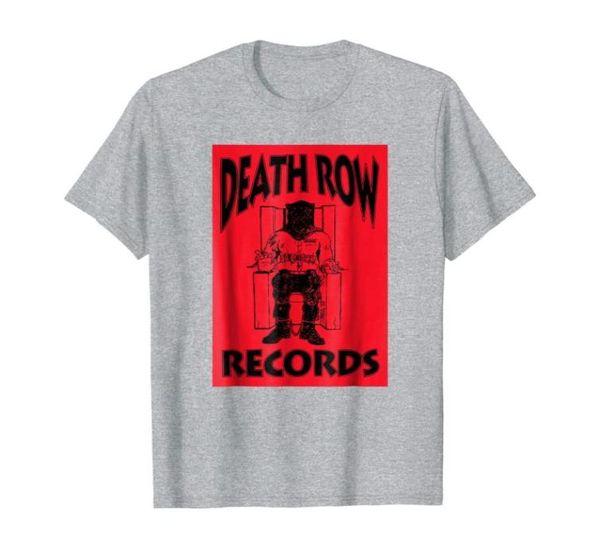 Maglietta rovesciata con logo Black Box della Death Row Records0123452041997