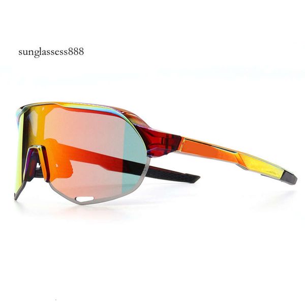 Herren-Designer-Sonnenbrille, einteilige Outdoor-Sport-Fahrradbrille, Mountainbike-Rennräder, Fahrräder, winddichte und sanddichte Schutzbrille