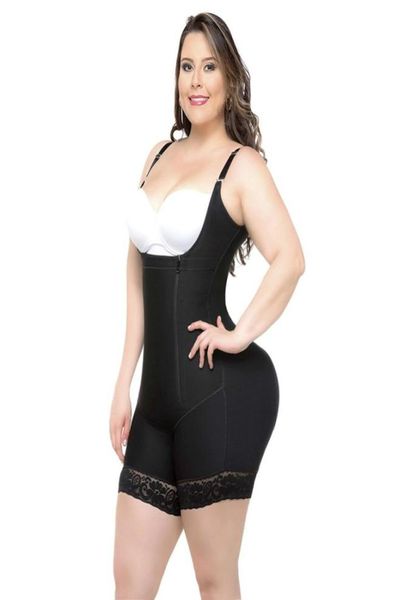 Feminino bodysuit comprimento total barriga shaper corpo shaper mulheres emagrecimento roupa interior cinto de emagrecimento shapewear fajas bunda levantador bainha7320556