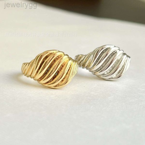 Designer David Yumans Yurma Jewelry 925 Sterling Silver Popular Thread Ring