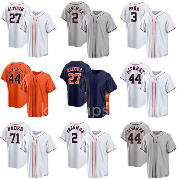 27 Altuve Beyzbol Formaları King Bölgeleri Yerel Serin Base Jersey Dhgate İndirim Tasarımı 53 Javier 23 Valdez 59 Valdez 43 McCullers 27 Altuve 2 Bregman Biggio 71 Hader