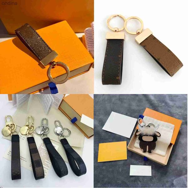 Schlüsseldesigner, niedlicher Schlüsselanhänger, Schlüsselanhänger, Markendesigner, für Porte Clef, Geschenk, Autozubehör, hohe Qualität, mit Box 240304