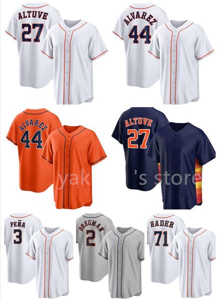 27 ALTUVE JERSEYS de beisebol yakuda local Cool Base Jersey dhgate Desconto Design 53 JAVIER 23 VALDEZ 59 VALDEZ 43 MCCULLERS 27 ALTUVE 2 BREGMAN 7 BIGGIO 71 HADER