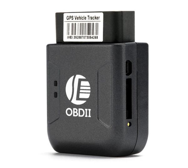 Новый OBD2 GPS трекер TK206 OBD 2 GSM четырехдиапазонная противоугонная вибрационная сигнализация в реальном времени GSM GPRS Mini GPRS отслеживание OBD II автомобиля gps1760719