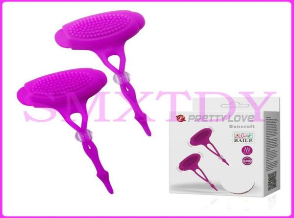 Pretty Love Vibratório Mamilo Massageador Vibrador de Mama Feminino Masturbação Clipe de Mama Produtos Sexuais Brinquedos Sexuais Para Mulher 176028226565