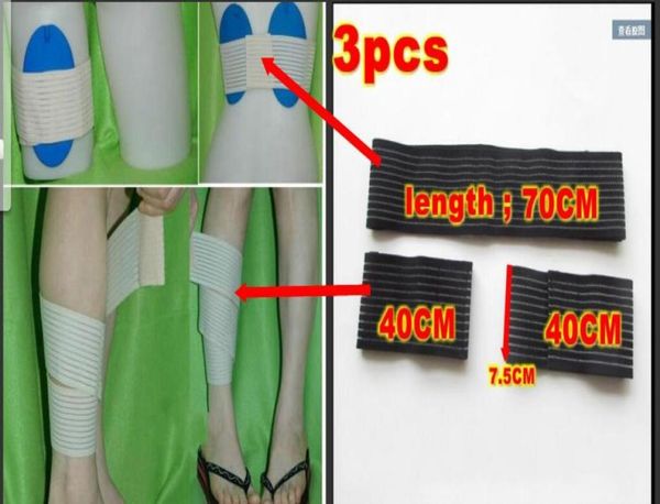 3 peças faixas elásticas para máquina de dezenas almofadas de eletrodo ação fixa reutilizáveis esportes healt2517588