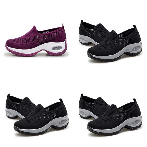 Мужские кроссовки с сеткой, дышащие уличные классические черные, белые мягкие кроссовки для бега, ходьбы, теннисные туфли Calzado GAI 090
