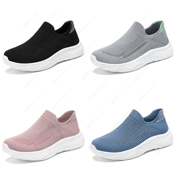 Scarpe da donna 2024 Nuove scarpe sportive per il tempo libero Scarpe da corsa Suola Scarpe pigre Edizione coreana Tendenza Volare Tessitura One Step Scarpe singole GAI 053