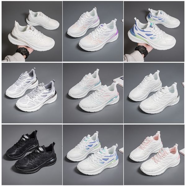 2024 estate nuovo prodotto scarpe da corsa firmate per uomo donna moda sneakers bianco nero rosa Mesh-0112 superficie donna scarpe da ginnastica sportive all'aria aperta GAI scarpe da ginnastica