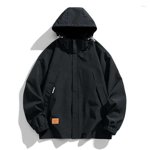 Männer Jacken Für 2024 Jahr Frühling Herbst Fracht Grün Schwarz Mantel OverSize 8XL 9XL Zip Up Marke Mode Taktik militär