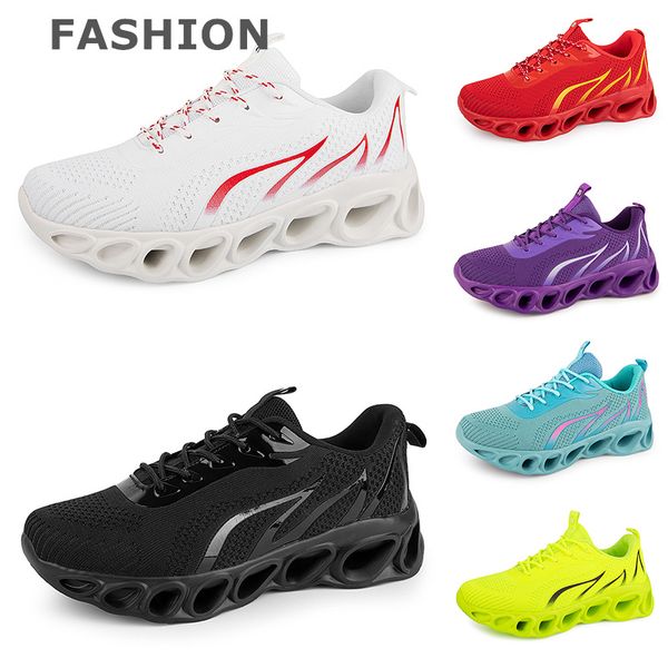 scarpe da corsa da uomo donna Nero Bianco Rosso Blu Giallo Neon Verde Grigio scarpe da ginnastica da uomo moda sportiva scarpe da ginnastica sportive da esterno eur38-45 GAI color29