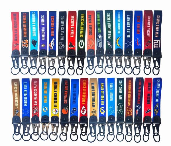 Rugby Designer Herren Schlüsselanhänger American Football Kurzes Lanyard Niedliches Auto Schlüsselanhänger Armband für Schlüssel Handgelenkschlaufe Handyschlaufe Schlüsselanhänger Anhänger Dhgate AAA