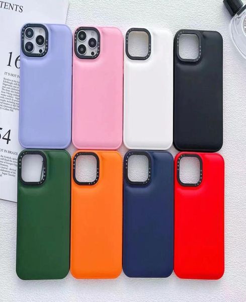 360 Travesseiro de corpo inteiro Capas protetoras de câmera de silicone à prova de choque Capa traseira de cor doce para iPhone 14 13 12 11 Pro Max XR XS X 8 77981868