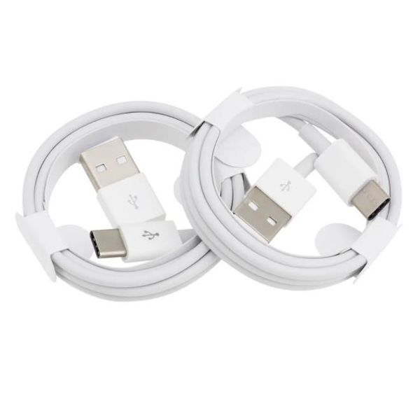 Cavi di tipo c ad alta velocità da 1 m 3 piedi Cavo micro USB-C sincronizzazione dati linea di ricarica per Samsung S6 S7 Edge S8 S9 S10 HTC LG Telefono USB