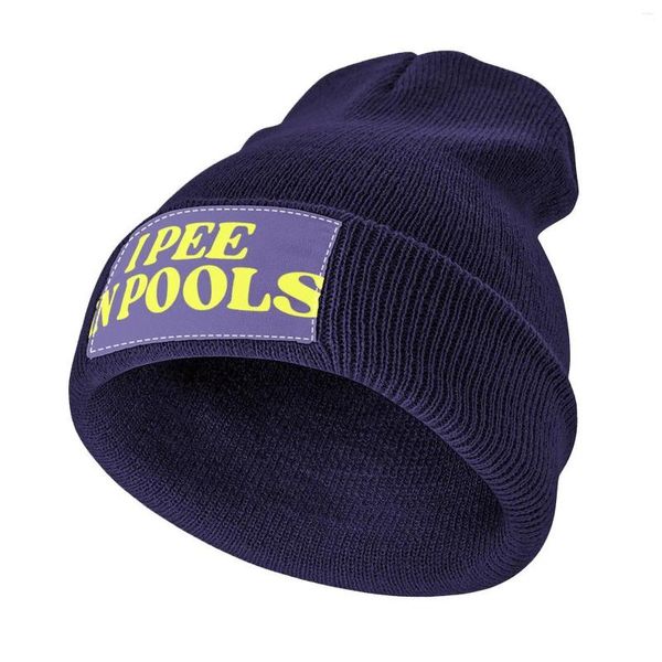 Береты I Pee In Pools Bucket Hat Вязаные мужские забавные кепки для гольфа Мужская одежда Женские