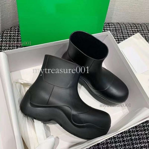 2024 İtalya Tasarımcı Bottegaly Venetaly Botega Boots Puddle Bombacı Erkek Ayakkabı Ayakta Boot Venetas Yıldız Stili Dantel Yukarı Patuk Çim Yeşil Yumurta Yors Derin Mavi 666