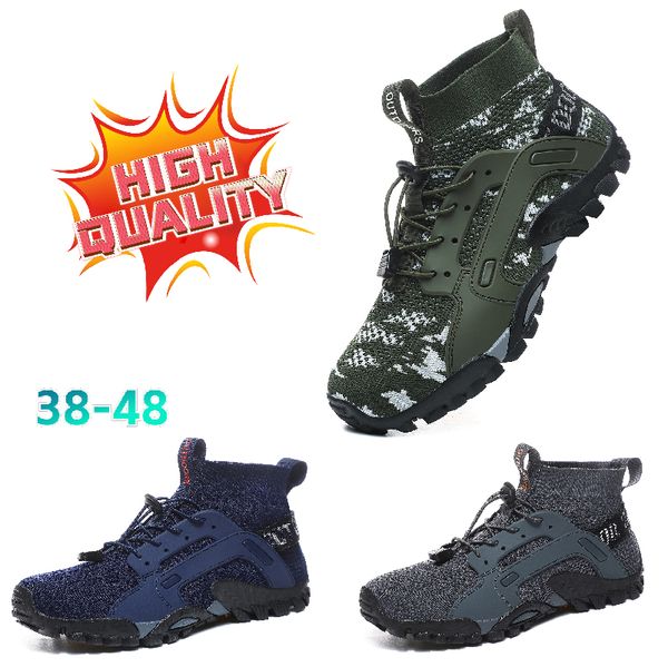 GAI Athletic Shoes Venda quente Mens Trail Running e Mountain Breath Caminhadas Trekking Trainers Arch Support Walking Sapatos Resistentes à Água Sneaker