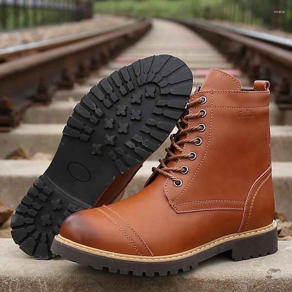 Wandern Männer der Mode 69 Schuhe Stiefel Mann Taktische Schnee Boot Motorrad Outdoor Sport Turnschuhe Männlichen Knöchel Militär Armee Zapatos