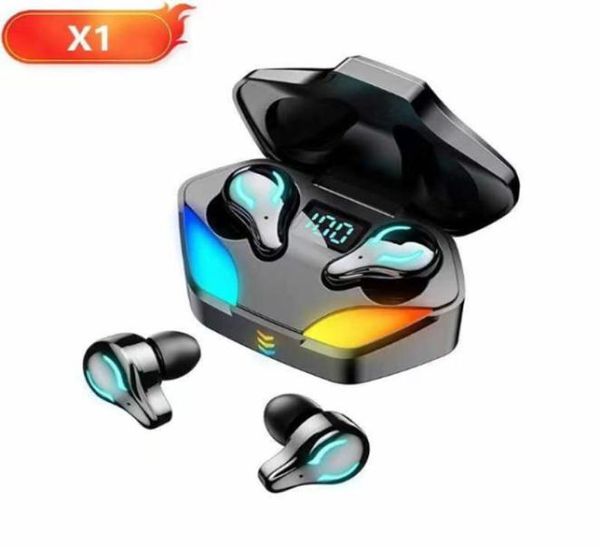 X1 X6 X7 TWS Auricolari wireless Cuffie stereo Bluetooth51 Sport Auricolari impermeabili Cuffie da gioco con microfono per iPhone8828175