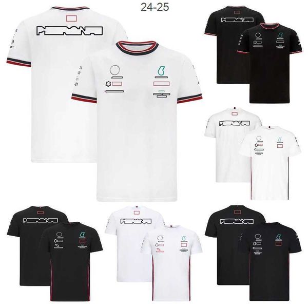 Erkek Tişörtleri F1 T-Shirt Formül 1 Yarış Takım Tişörtleri Takım Kısa kollu yaz polyester hızlı kuru üstleri gömlek aynı stil araba iş kıyafetleri özelleştirilmiş