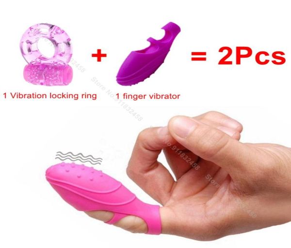 Massagem 2 Pcs Jogos Adultos Dedo Dançarino Vibrador ShoeSexuales Clitoral G Spot EstimuladorSex Machine Sex Toys para WomenErotic Pro8076919