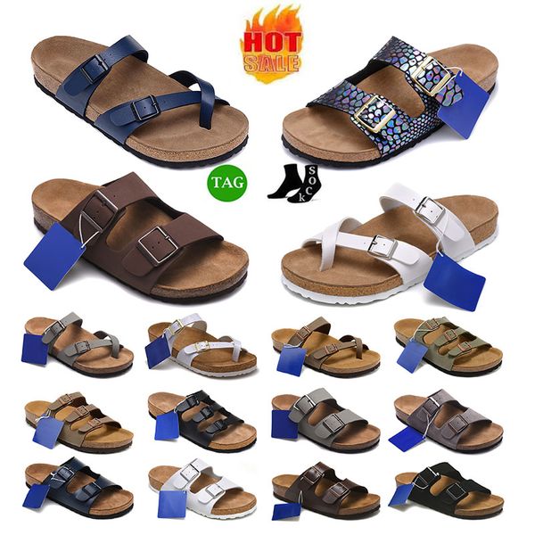 birkinstocks birkenstok birkenstock birkenstocks clogs sandals slippers 【code ：L】Birkinstocks di alta qualità Birkinstock Sandals Comfort in pelle uomini fiocchi Flip Flip Flops