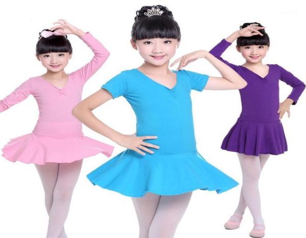 Kinder Ballerina Blau Ballett Kleid Trikots Gymnastik Tutu für Mädchen Kinder Tanz Kostüme Tanzen Kleidung Tänzer Tragen Clothing12969609