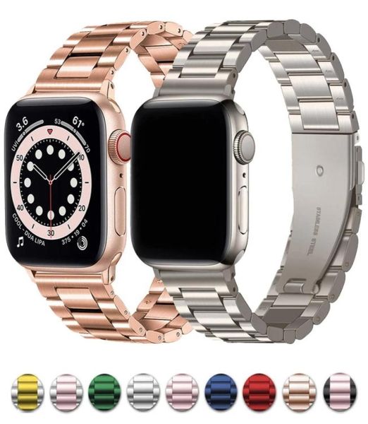 Lucury Edelstahl-Armbänder für Apple Watch Ultra 8, 49 mm, Gliederarmband, 41 mm, 45 mm, 38 mm, 42 mm, 40 mm, 44 mm, Metallbänder, passend für 6484416