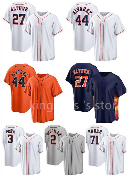 27 ALTUVE Baseball JERSEYS Kingcaps Local Cool Base Jersey DHgate Dropshipping akzeptiert 53 JAVIER 23 VALDEZ 59 VALDEZ 43 MCCULLERS 27 ALTUVE 2 BREGMAN BIGGIO 71 HADER