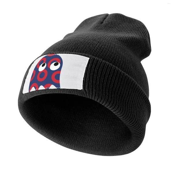 Berets Donut Ghost Phish Pulôver Moletom Chapéu de Malha Rugby Protetor Solar Esportes Caps Mulheres Praia Moda Masculina