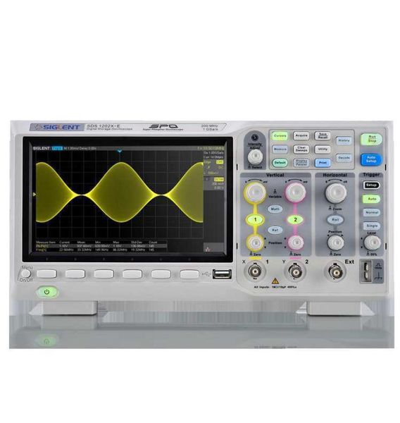Осциллографы SIGLENT SDS1202XE DSO 2-канальный цифровой осциллограф 200 МГц осциллографы5100868