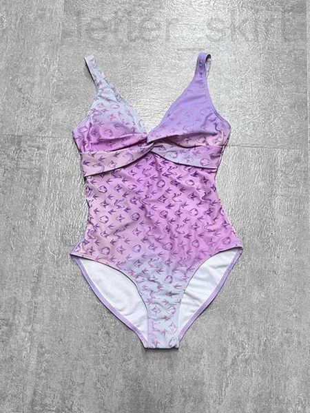 Costume da bagno da donna in tessuto costumi da bagno donna classico Stampa di lettere Costumi interi Charming Bikini Beach Costume da bagno firmato da donna Costumi da bagno moda F06 A7XI