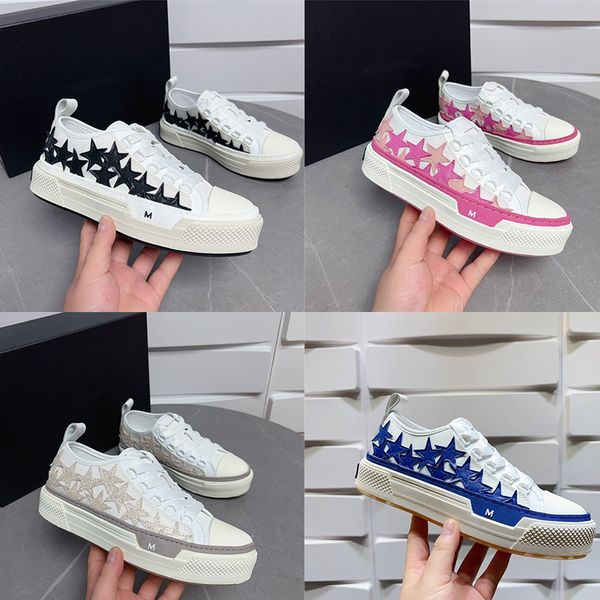 Marke Canvas Schuh Sterne Sneakers Court Trainer Low Top Männer Schuh Frauen Trainer Designer Schuhe Gummi Luxus High-Top Sterne Stoff Plattform Schuh