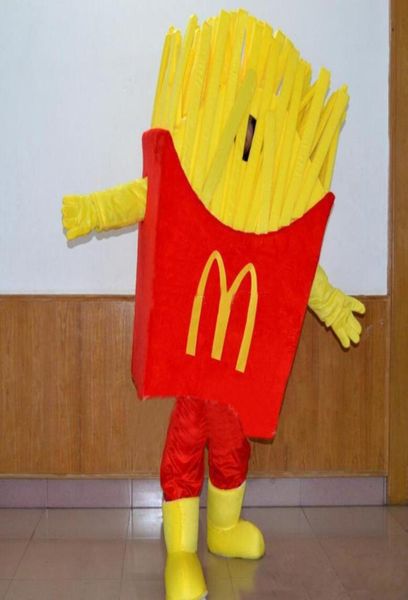 2018 Rabattfabrik McDonalds Essen Maskottchen Pommes Frites Kostüm Ausgefallenes Partykleid Halloween Karneval Kostüme Erwachsene Größe 2781517