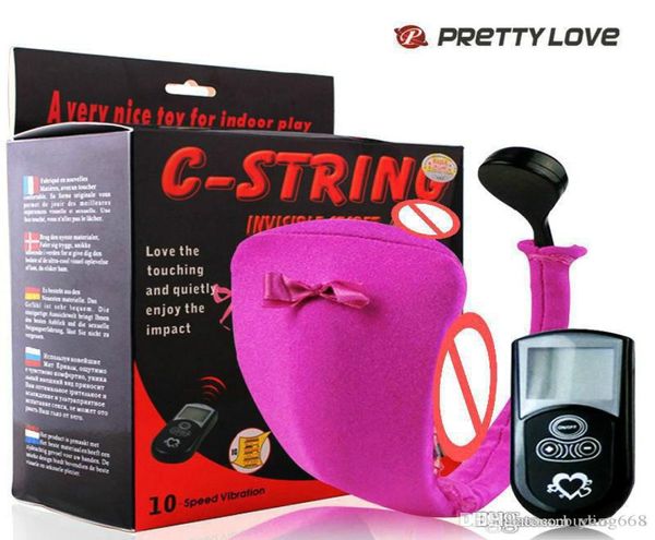 Controle remoto sem fio calcinha vibratória cstring roupa interior vibrador clit gspot estimulação 2017 novo brinquedo sexual adulto products4272475