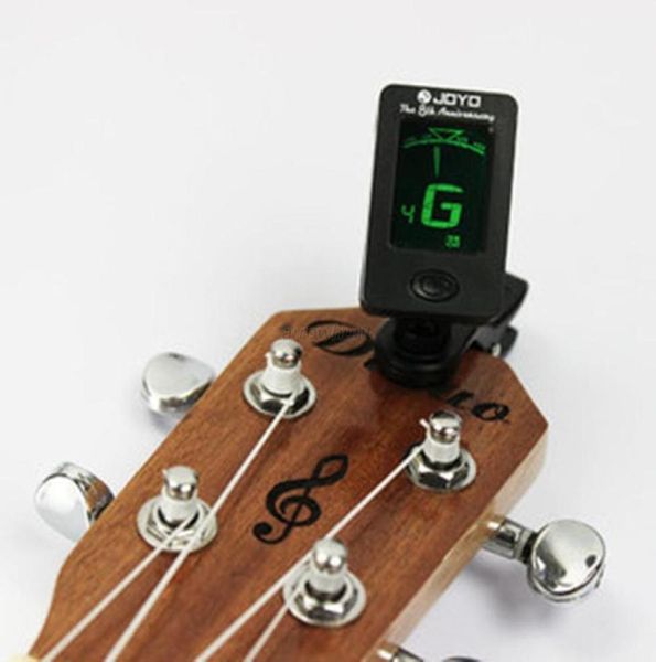 Accordatore digitale ClipOn cromatico per chitarra elettrica acustica basso violino ukulele9628267