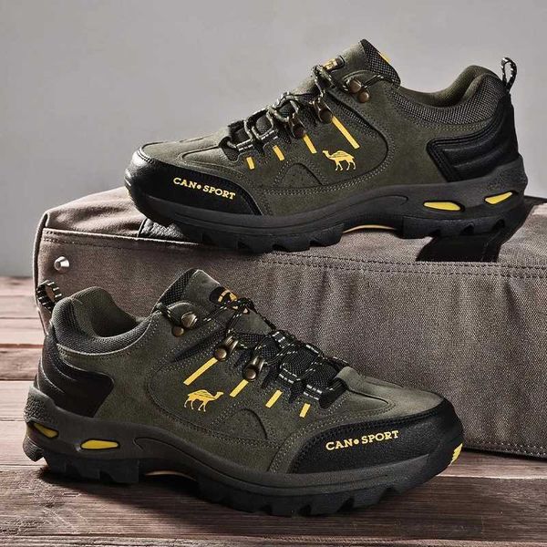 Açık Ayakkabı Sandalet Yüksek Kaliteli Erkekler Yürüyüş Ayakkabıları Su Geçirmez Kış Marka Kış Marka Açık Mekan Spor Trekking Dağ Botları Tırmanma Atletik Ayakkabı YQ240301