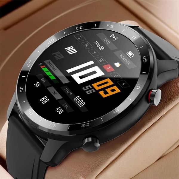 Misirun fiess relógio esportivo para homens contagem de passos monitoramento saúde notificação inteligente relógios ip67 à prova dip67 água smartwatch