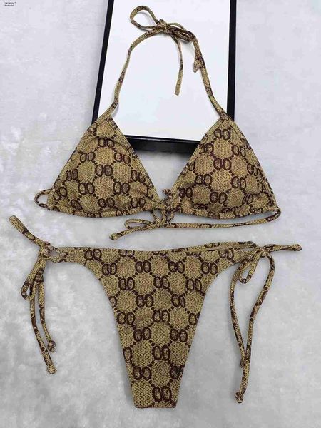 Mulheres Designer Swimsuits Summer Mulher sexy Bikinis SDFE Cartas imprimem roupas de banho de alta qualidade