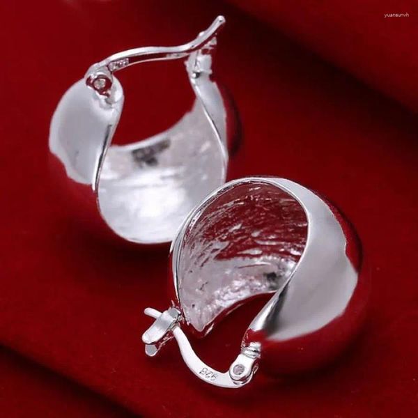 Orecchini a bottone Prodotto di alta qualità Moda Donna Colore argento Orecchini per orecchini da festa Timbrati
