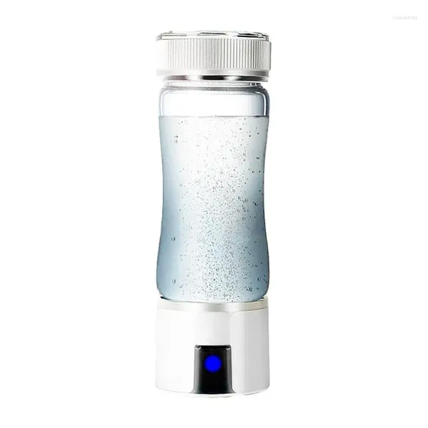 Bottiglie d'acqua Bottiglia di idrogeno Lanciatrice ricaricabile Generatore ionizzatore Portatile aggiornato ricco di idrogeno
