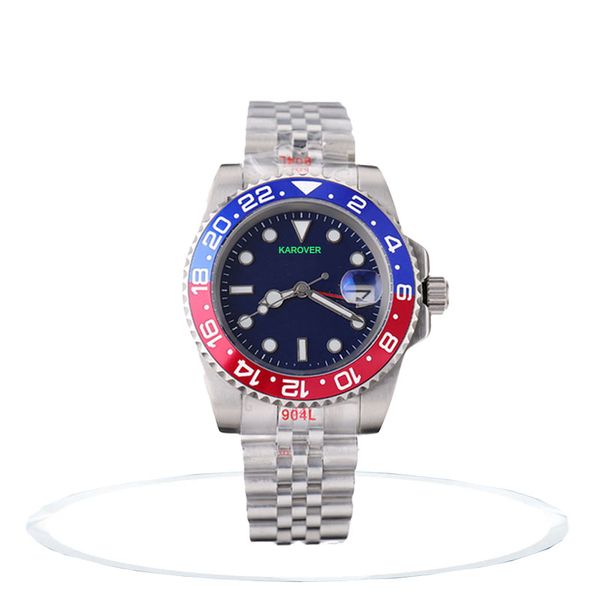 Relógio de hip hop de jóias finas luxuoso relógio mecânico de aço inoxidável mergulhador moda luxo relógios masculinos luminosos clássico relógios masculinos de alta qualidade aaa esporte relógio
